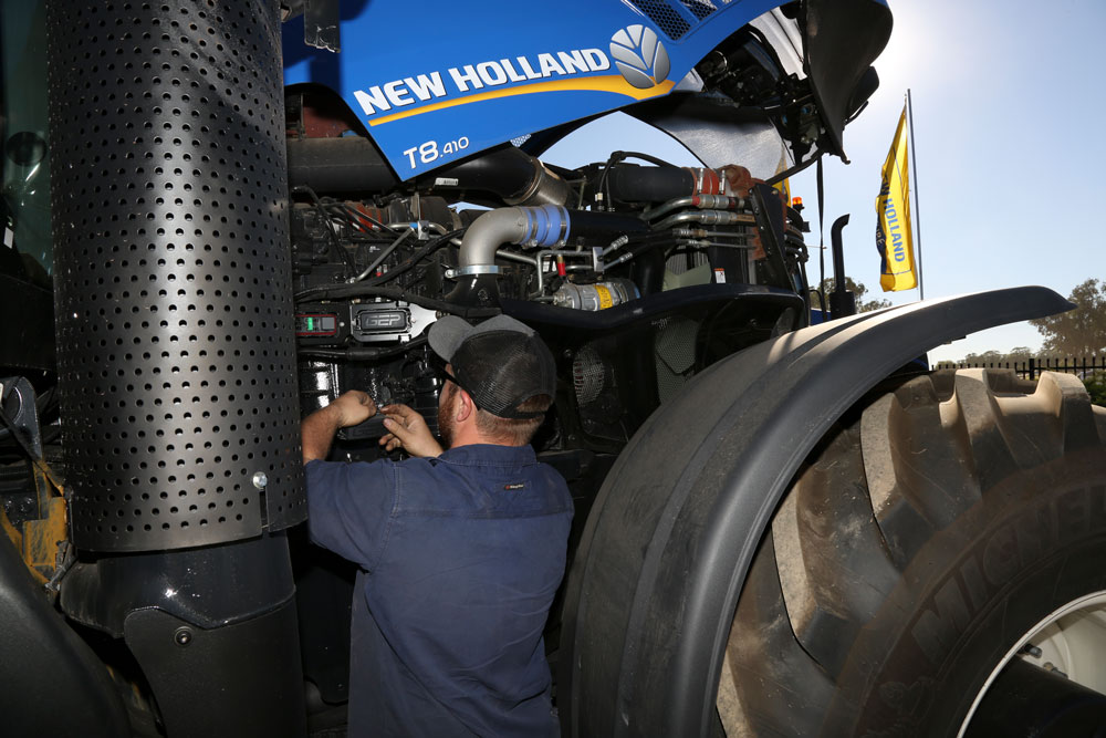 AEH mechanic services new holland machinery